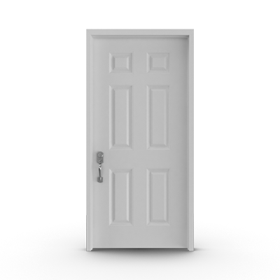 6 panel door